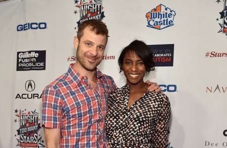 Matt stone and his wife in the function of Comedy Central